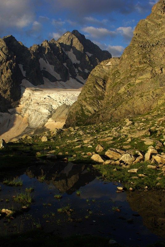 архыз Вид на перевал ... фото превью