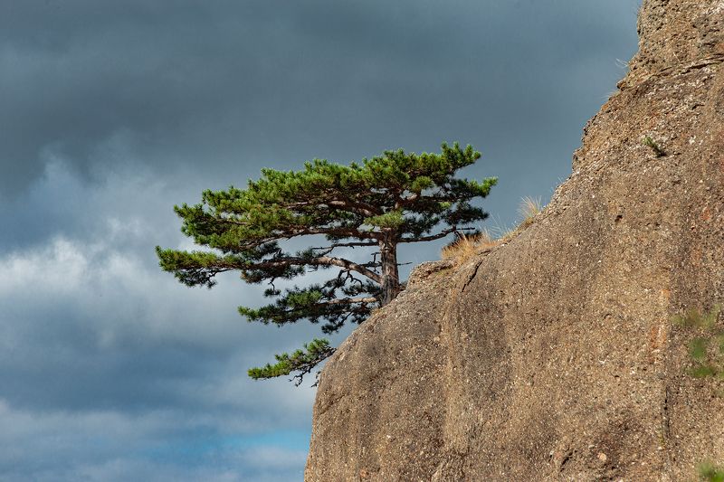 На утесе фото превью