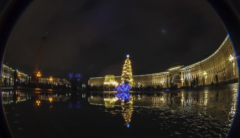 Новый_год архитектура отражения С Новым годом!photo preview