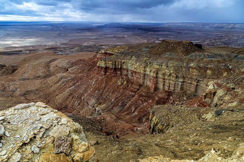 Айракты, Бозжира, Кокосем, Кокесем, Казахстан, Мангистау, Каньон, Тузбаир, отражение, Клыки, Корабль, Бокты, Лензбол, Арка, Закат, рассвет, день, пейзаж, долина шаров, яйца динозавров, Шергала, Тетис, Тирамису, Устюрт, Национальный парк, нацпарк, тучи, об Кокесемphoto preview