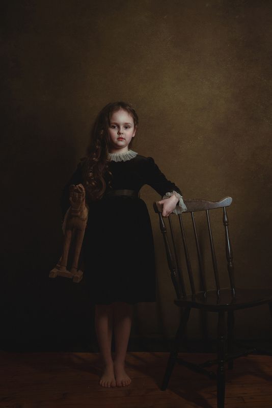 Соня и лошадкаphoto preview