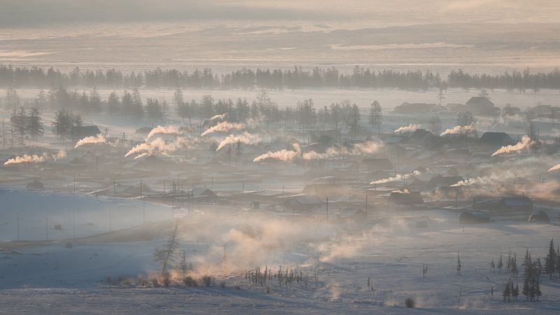 алтай, курай Зимним утром в Кураеphoto preview