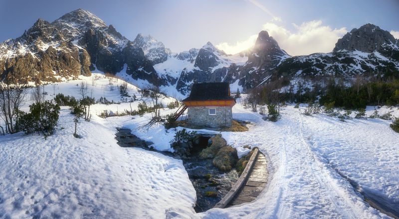 Tatras, Slovakia, spring, mountains, snow Весна в Татрахphoto preview