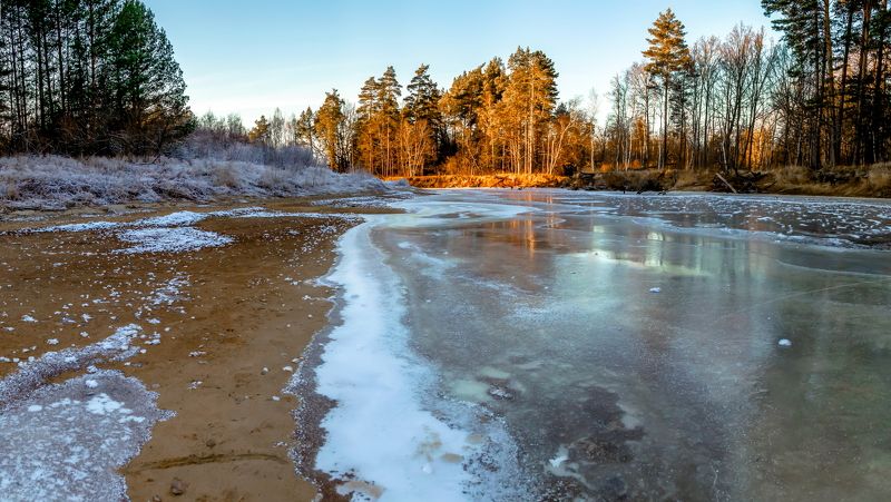 пейзаж Такое вот начало зимыphoto preview