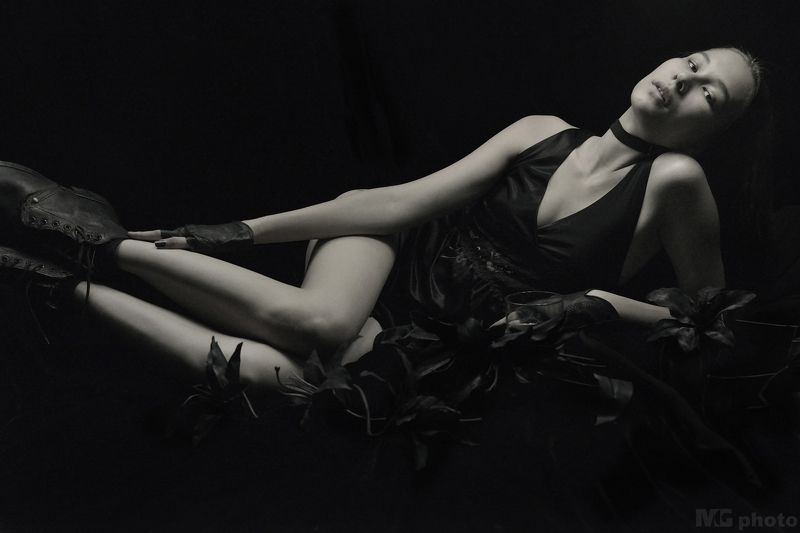 Black  lilies #06photo preview