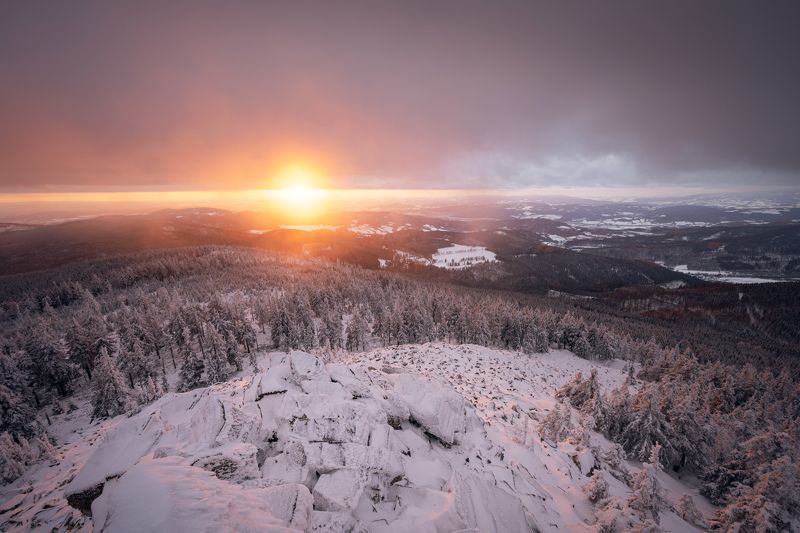 Sunset on the Lost Stonesphoto preview