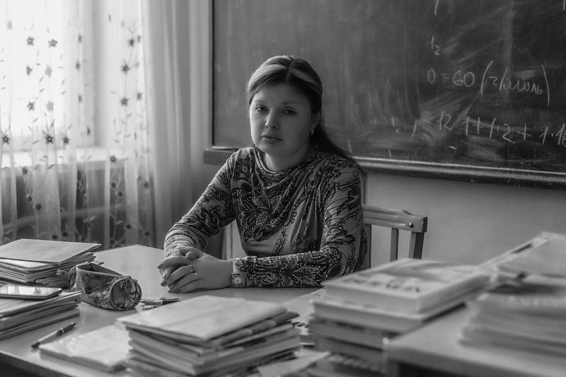 Профессия - учитель.photo preview