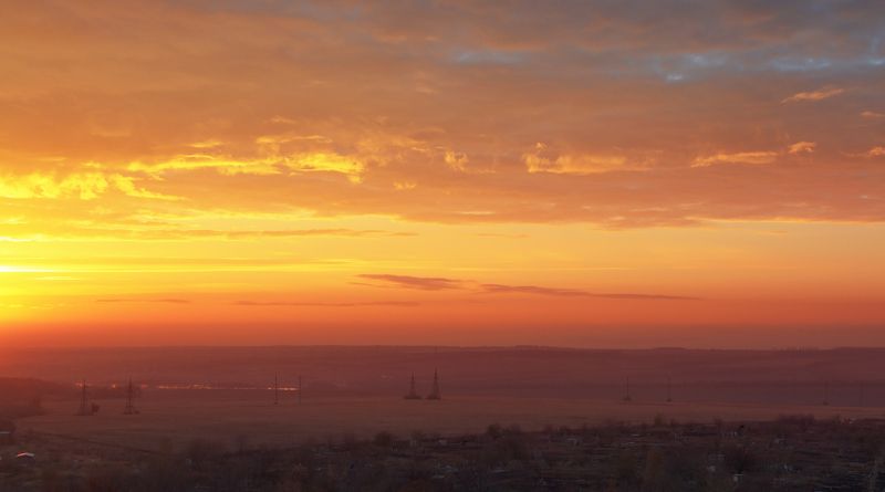 Осенний рассвет.photo preview