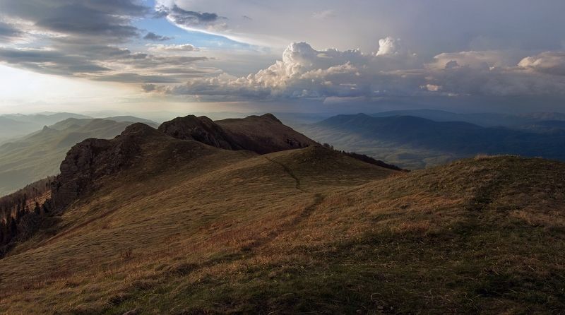 горы семиглавая закат туапсинский район На горных просторахphoto preview