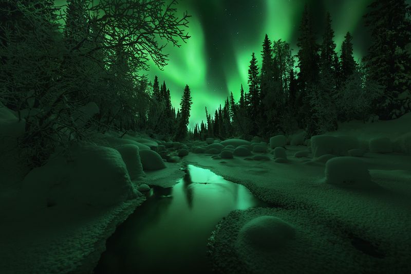 север, кольский, северноесияние, зима, фототур Кольский полуостровphoto preview