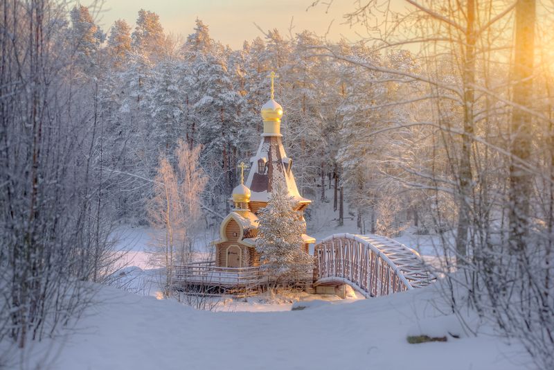 Церковь Андрея Первозванного на Вуоксе... январь 2025 г.photo preview