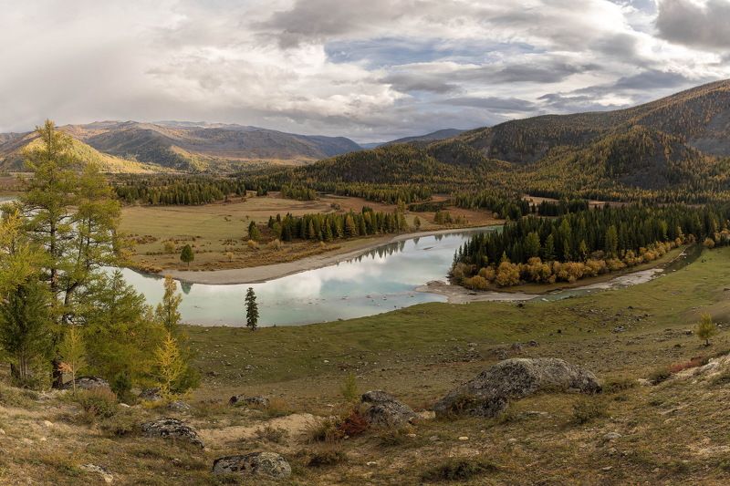 алтай, россия, река, russia, altay Алтайский пейзаж фото превью