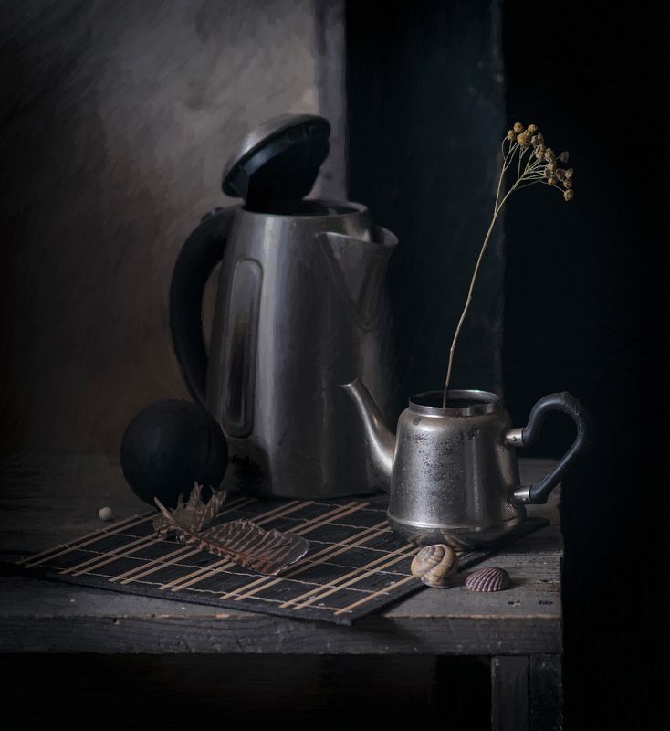 Этюд с кофейникомphoto preview