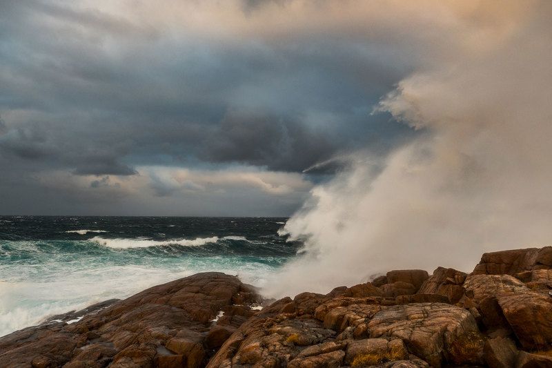 териберка, море, шторм, волны Териберкаphoto preview