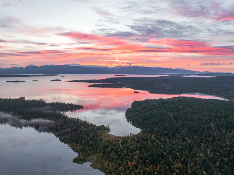 Рассвет на Кольском полуостровеphoto preview