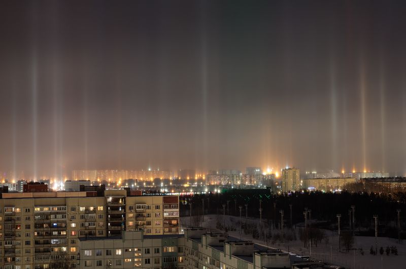 Световые столбыphoto preview