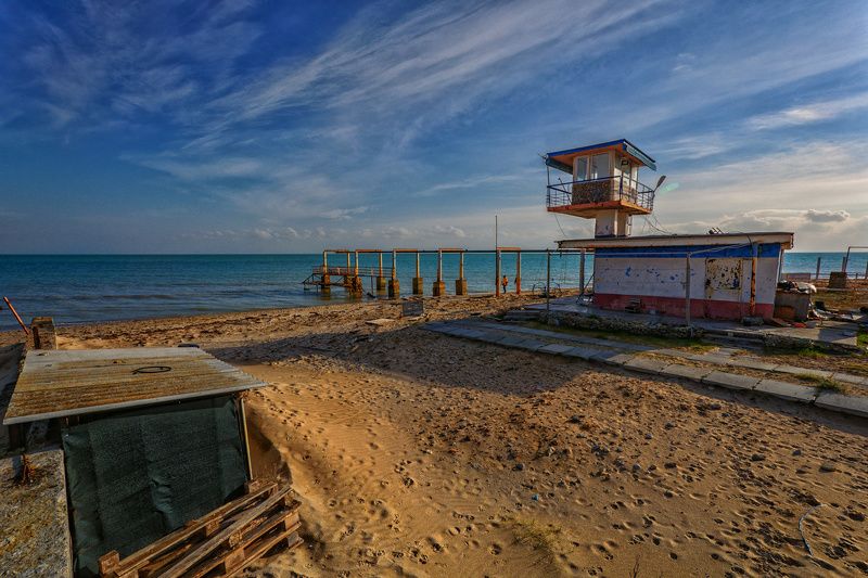 море Черное, вечер мартовскийphoto preview