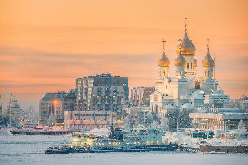 Январский закатphoto preview