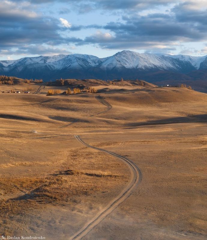 алтай, осень, горный алтай, степь Осенние краски Алтаяphoto preview
