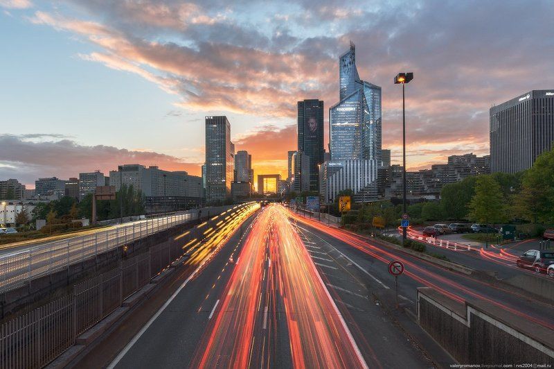 Проспект, Шарль Де Голль, Ла Дефанс, Париж, Франция, Avenue, Charles de Gaulle, La Defense, Paris, France, романов photo preview