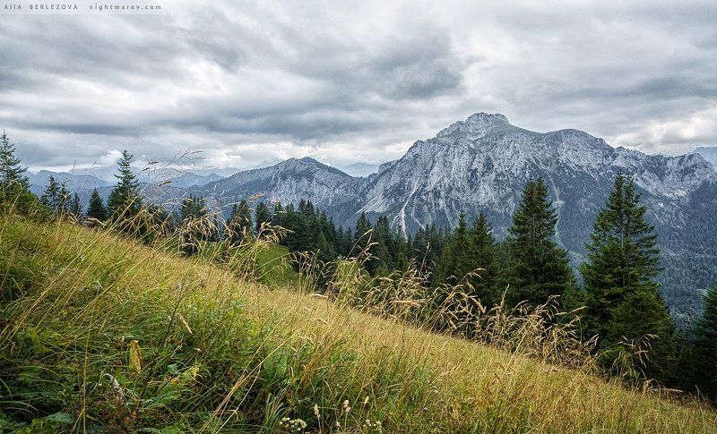альпы, бавария, германия, пейзаж .photo preview