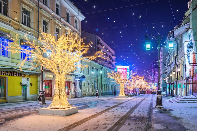 москва, новый год, камергерский Новый год в Камергерском переулкеphoto preview