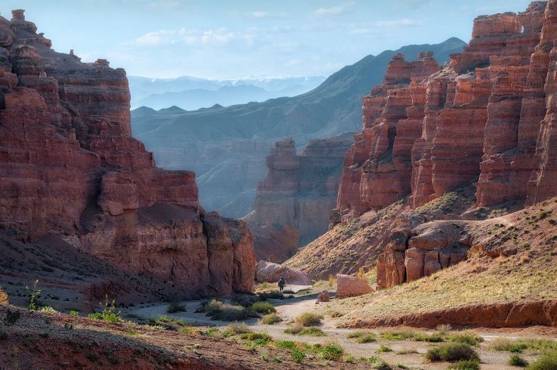 юго-восточный казахстан, северный тянь-шань, горы, чарынский каньон photo preview