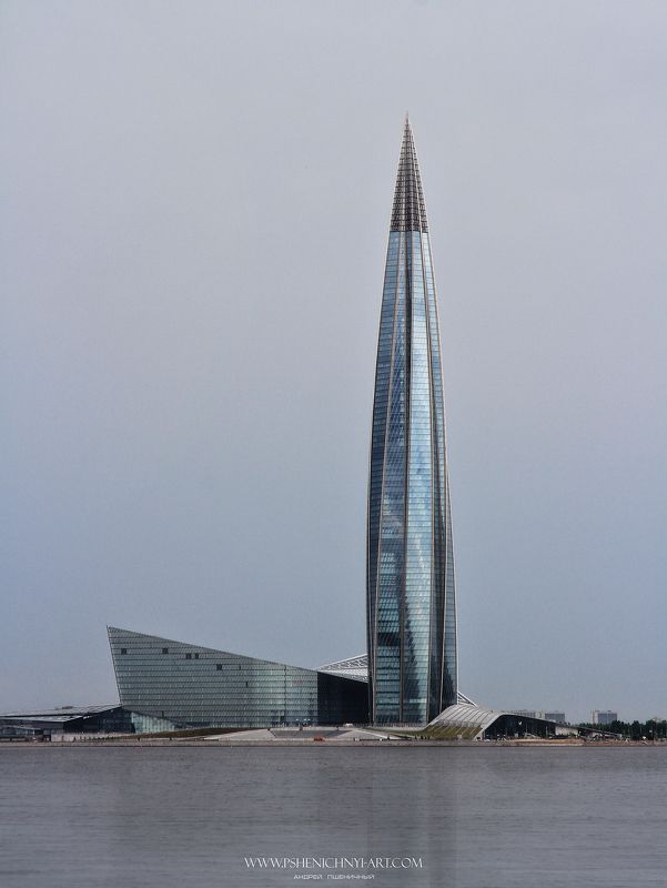 лахта-центр, архитектура, доминанта, санкт-петербург, городской пейзаж, финский залив, На берегу Финского заливаphoto preview