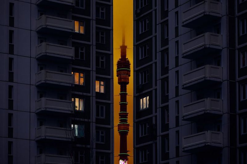 Останкинская башня, Москва, Останкино, город Останкинская башня фото превью