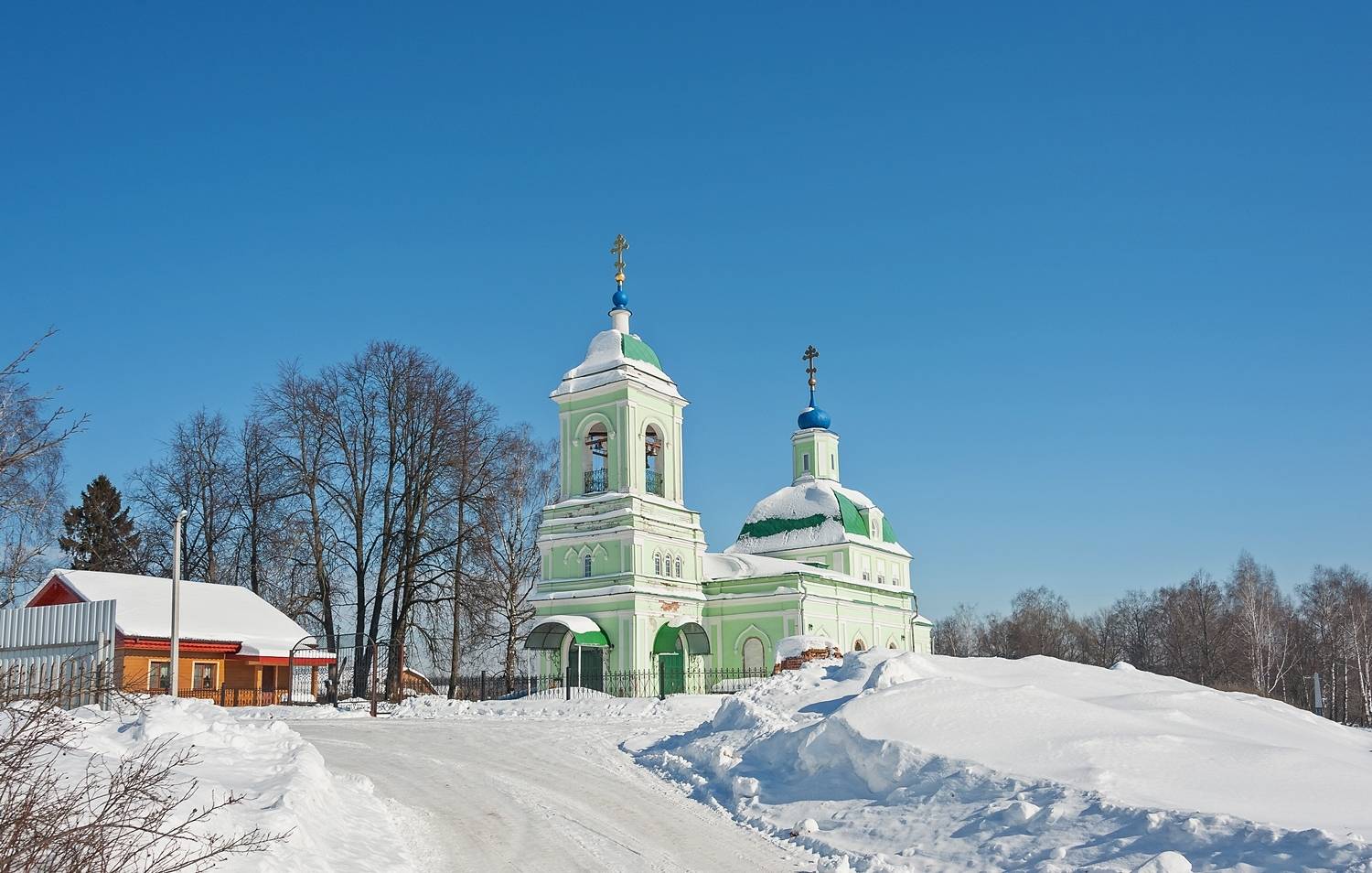 Церковь Троицы Живоначальной в Рязанцах. Автор: Валерий , Валерий