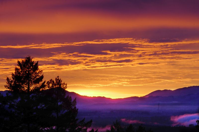 перспектива Зимний восход           photo preview