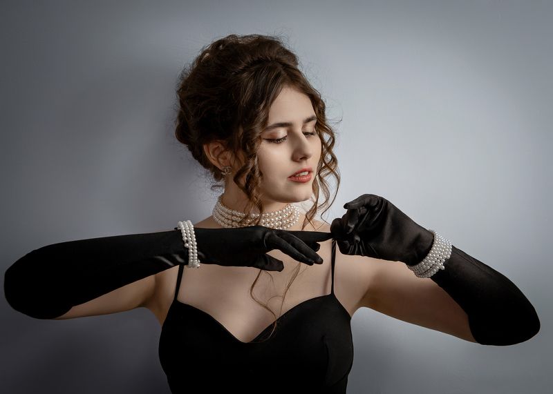 девушка, chanel, портрет девушки, Lady Chanelphoto preview