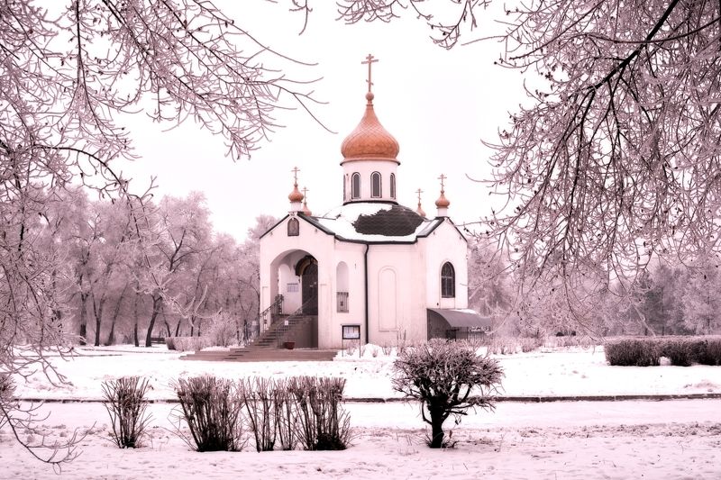 храм, часовня, красноярск Храм-часовня в честь преподобного Илии Муромскогоphoto preview