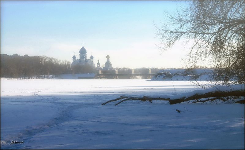 храм, крещение, пейзаж, мороз, москва прошлое, но не забытоеphoto preview