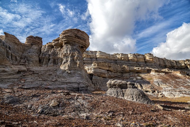 Айракты, Бозжира, Кокосем, Кокесем, Казахстан, Мангистау, Каньон, Тузбаир, отражение, Клыки, Корабль, Бокты, Лензбол, Арка, Закат, рассвет, день, пейзаж, долина шаров, яйца динозавров, Шергала, Тетис, Тирамису, Устюрт, Национальный парк, нацпарк, тучи, об Кокалаphoto preview