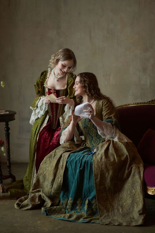 исторический портрет, женский портрет, постановочная фотография, тематическая фотосессия, художественная фотография, portrait, art photo The Love Letterphoto preview