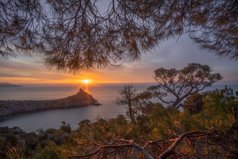 Рассвет на мысе Капчикphoto preview