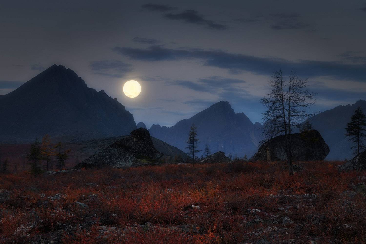 Тиха колымская ночь. Автор: Морозов Сергей , Морозов Сергей