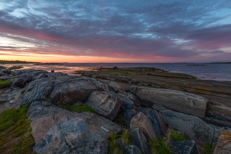 Белая ночь Белого моря.photo preview