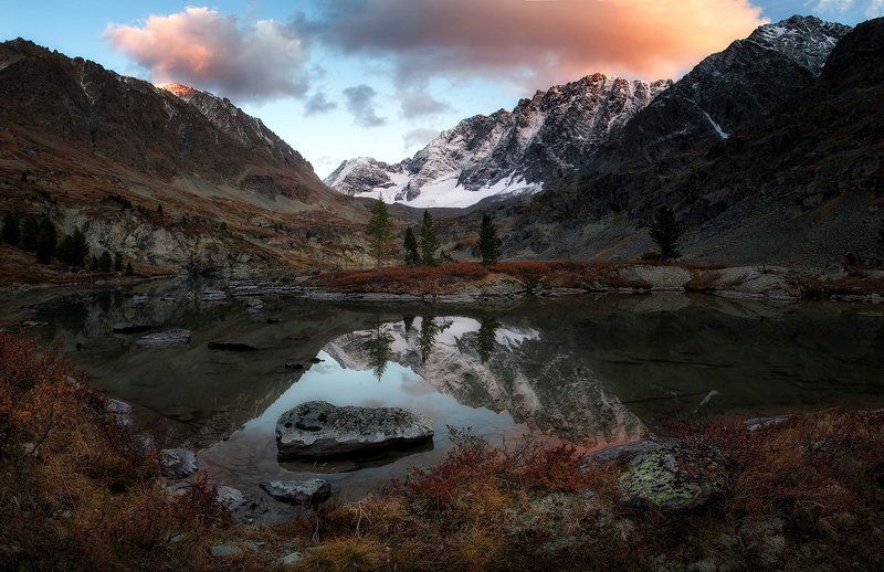 алтай, altay, куйгук, озеро куйгук Тихий вечер на Куйгукеphoto preview