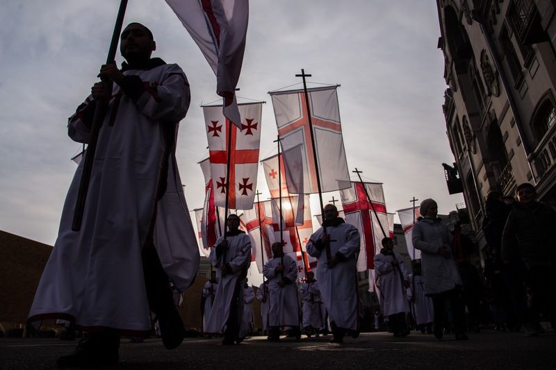 Алило, рождество, шествие, грузия, тбилиси, Alilo, Tbilisi, Georgia Алилоphoto preview