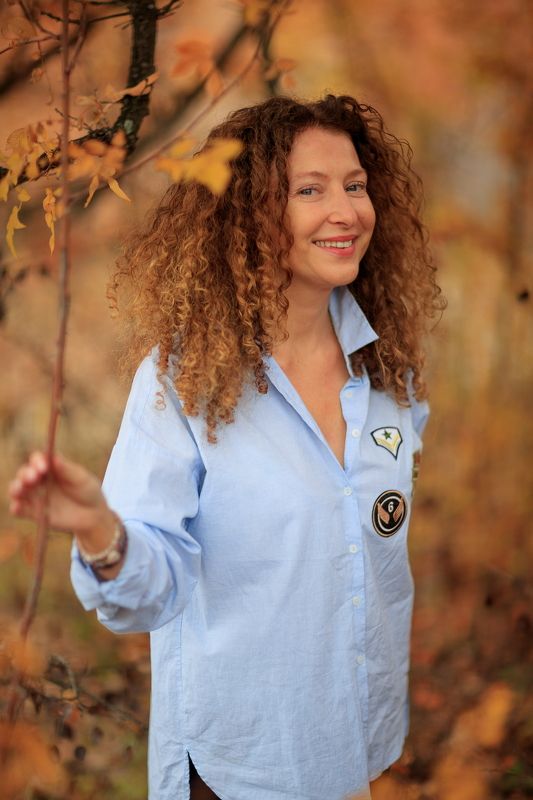 Красота осеннего леса... фото превью