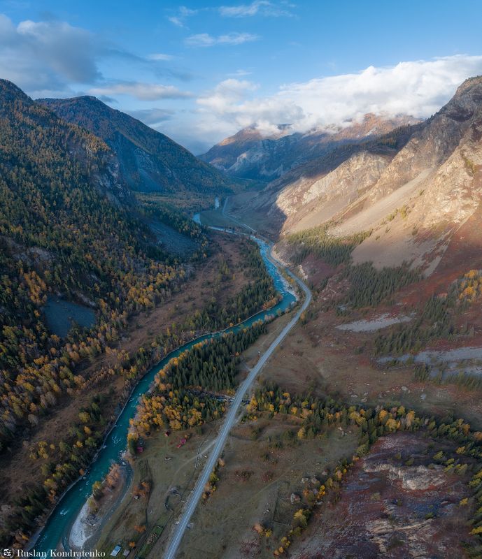 алтай, осень, горный алтай, чуя Чуйский трактphoto preview