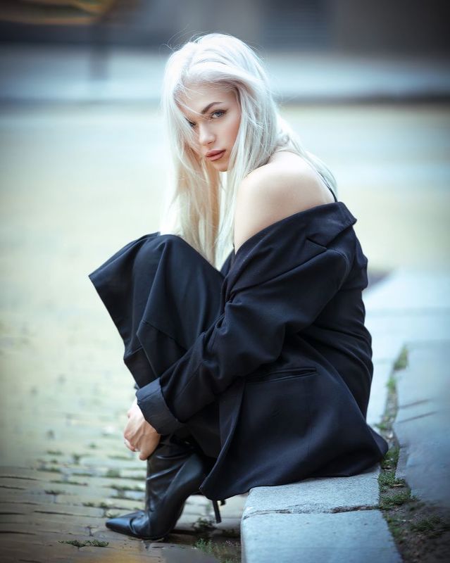 Девушка, Портрет, блонд Девушкаphoto preview