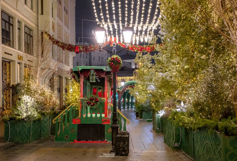 москва огнибольшогогорода зимняясказка сказкавгороде рождество зима Сказочный волшебный вокзалphoto preview