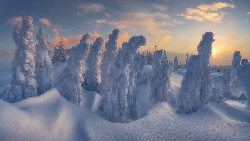 Снежные стражи уральских гор фото превью