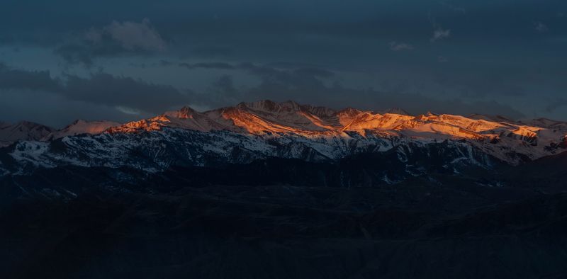 Россия, Дагестан, Хунзах, Аварское Койсу, рассвет Рассвет в горах Дагестанаphoto preview