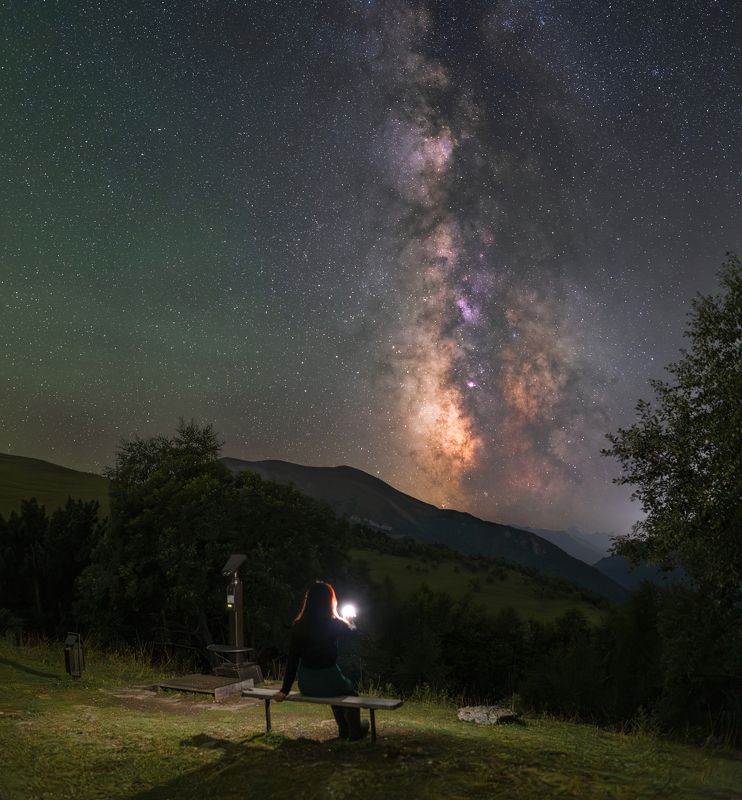 Созерцая звездное небоphoto preview