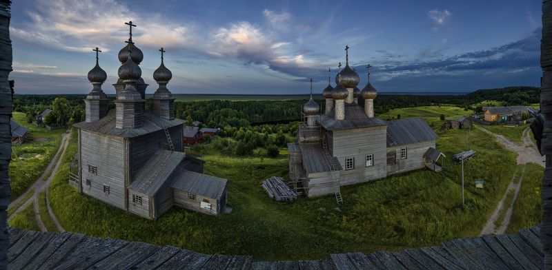 ворзогоры, архангельская область Вечер в Ворзогорахphoto preview