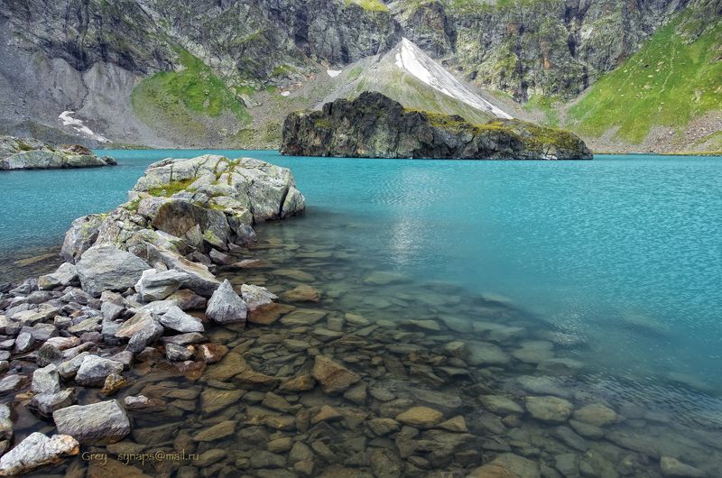 озеро, безмолвия, имеретинка Волшебная бирюзаphoto preview